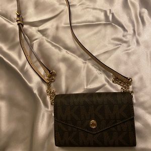 MK crossbody wallet